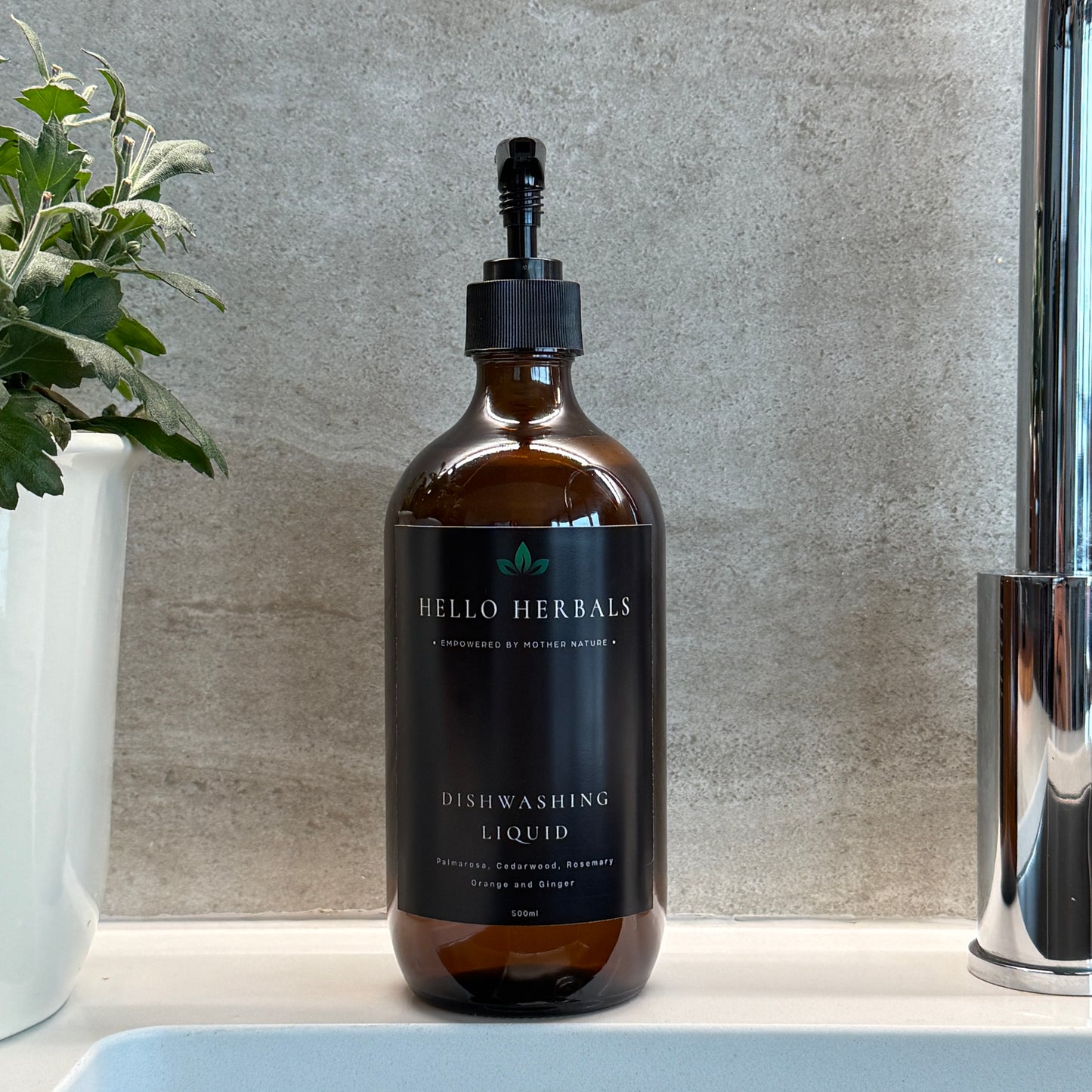 Natural Dishwashing Liquid - Palmarosa
