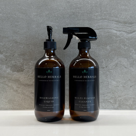 Natural Cleaning Set - Palmarosa